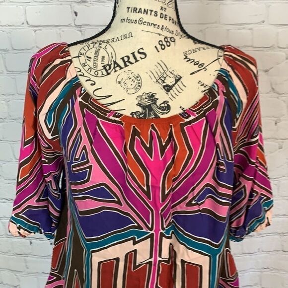 Tart / Colorful blouse / size extra small - Picture 2 of 7